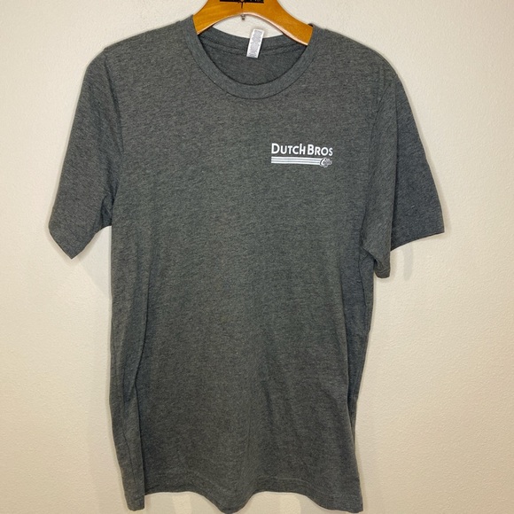 Bella Canvas Tops - Dutch Bros Coffee T Shirt Grey‎ Woman’s Large